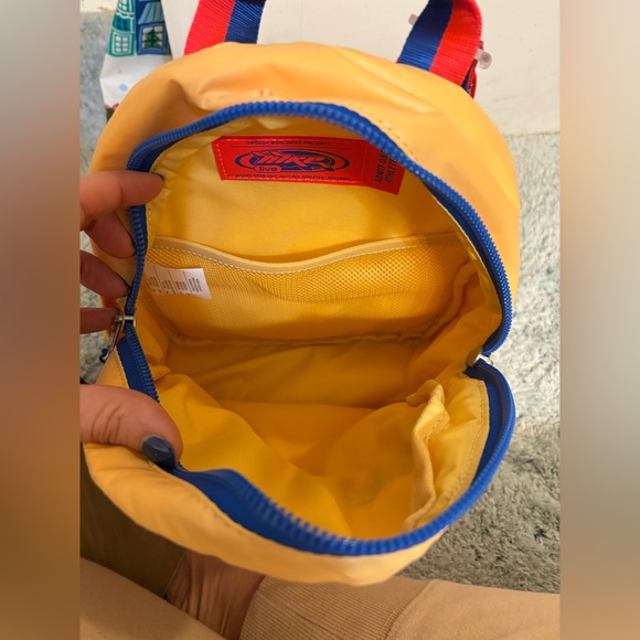 Nike Futura Celestial Gold & Red Mini Backpack - Picture 4 of 10